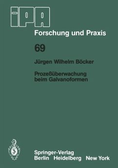 Prozeßüberwachung beim Galvanoformen - Böcker, J. W.