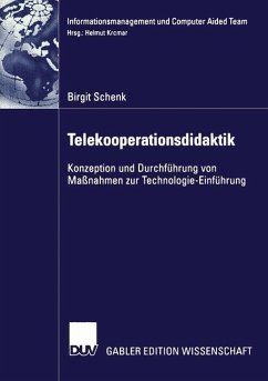 Telekooperationsdidaktik - Schenk, Birgit