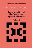 Representation of Lie Groups and Special Functions