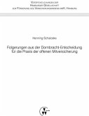 Folgerungen aus der Dornbracht-Entscheidung für die Praxis der offenen Mitversicherung (eBook, PDF)