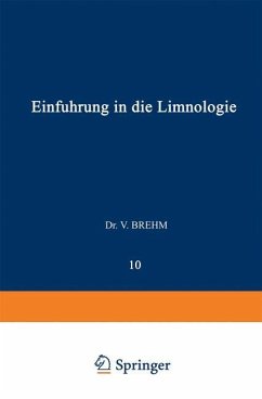 Einführung in die Limnologie - Brehm, Vinzenz