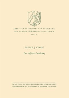 Der englische Gerichtstag - Cohn, Ernst Joseph