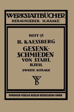 Gesenkschmieden von Stahl - Kaessberg, H.