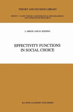 Effectivity Functions in Social Choice - Abdou, J.; Peters, Hans