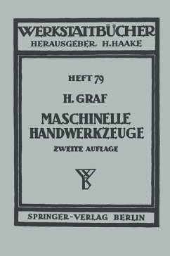 Maschinelle Handwerkzeuge - Graf, H.