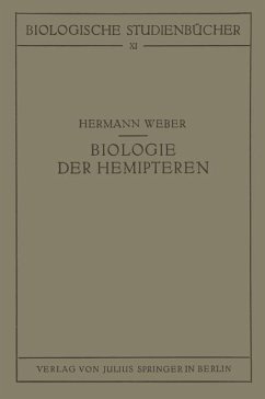 Biologie der Hemipteren - Weber, Hermann