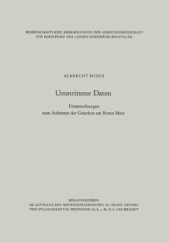 Umstrittene Daten - Dihle, Albrecht