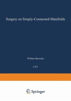 Surgery on Simply-Connected Manifolds - Browder, William