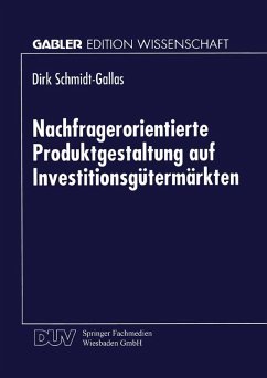 Cover Nachfragerorientierte Produktgestaltung auf Investitionsgütermärkten
