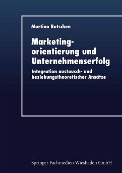Cover Marketingorientierung und Unternehmenserfolg