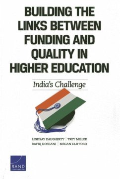 Building the Links Between Funding and Quality in Higher Education - Daugherty, Lindsay; Miller, Trey; Dossani, Rafiq