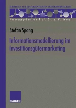 Informationsmodellierung im Investitionsgütermarketing - Spang, Stefan