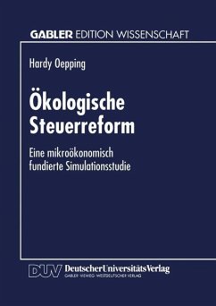 Ökologische Steuerreform - Oepping, Hardy