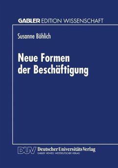 Neue Formen der Beschäftigung - Böhlich, Susanne