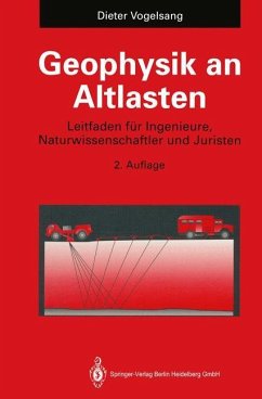 Geophysik an Altlasten - Vogelsang, Dieter