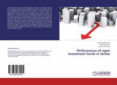 Performance of open investment funds in Serbia - Barjaktarovic, Lidija;Paunovic, Maja;Jecmenica, Dejan