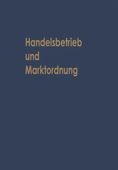 Handelsbetrieb und Marktordnung - Albach, Horst