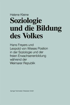 Soziologie und die Bildung des Volkes