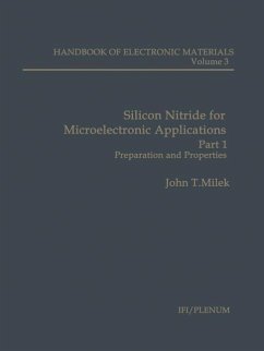 Silicon Nitride for Microelectronic Applications - Milek, John T.