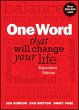 One Word That Will Change Your Life - Bild 1