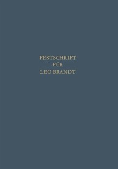 Festschrift für Leo Brandt zum 60. Geburtstag