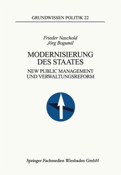Modernisierung des Staates - Naschold, Frieder;Bogumil, Jörg