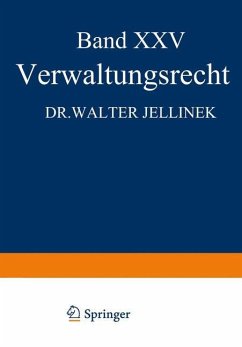Verwaltungsrecht - Jellinek, Walter