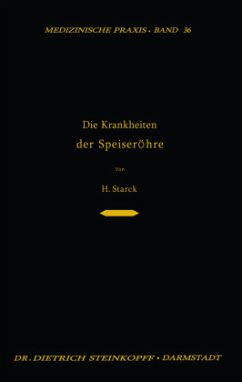 Die Krankheiten der Speiseröhre - Starck, Hugo