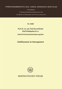 Zeitökonomie im Management - Kevenhörster, Paul