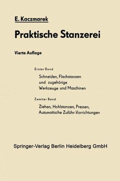 Schneiden, Flachstanzen und zugehörige Werkzeuge und Maschinen - Kaczmarek, Eugen