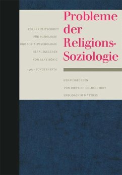 Probleme der Religionssoziologie - Goldschmidt, Dietrich; Matthes, Joachim