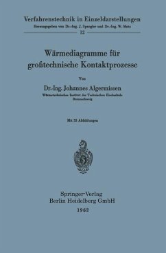 Wärmediagramme für großtechnische Kontaktprozesse - Algermissen, Johannes