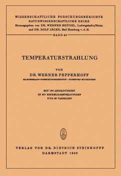 Temperaturstrahlung - Pepperhoff, Werner