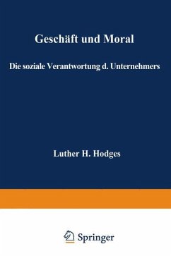 Geschäft und Moral - Hodges, Luther Hartwell