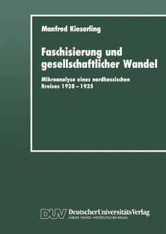 Faschisierung und gesellschaftlicher Wandel - Kieserling, Manfred