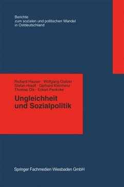 Ungleichheit und Sozialpolitik - Hauser, Richard