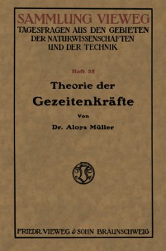 Theorie der Gezeitenkräfte - Müller, Aloys