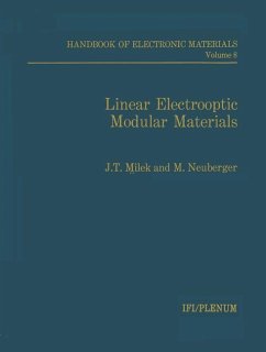 Linear Electrooptic Modular Materials - Milek, J. T.