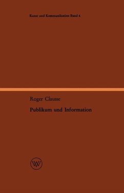 Publikum und Information - Clausse, Roger