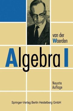 Algebra I - Waerden, B.L.van der