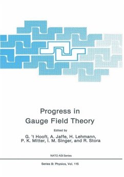 Progress in Gauge Field Theory