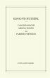 Cartesianische Meditationen und Pariser... - Bild 1