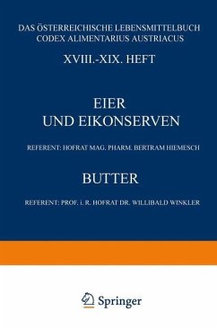 Eier und Eikonserven - Hiemesch, Bertram; Winkler, Willibald