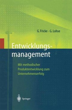 Entwicklungsmanagement - Fricke, Gerd;Lohse, Georg