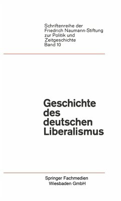 Cover Geschichte des deutschen Liberalismus