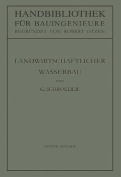 Landwirtschaftlicher Wasserbau - Schroeder, Gerhard