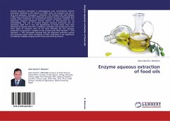 Enzyme aqueous extraction of food oils