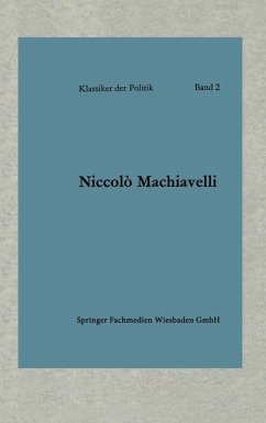 Politische Betrachtungen über die alte und die italienische Geschichte - Machiavelli, Niccolò