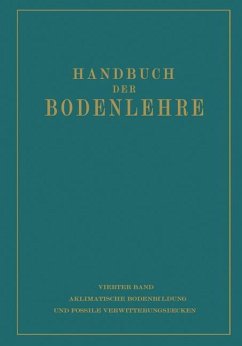 Aklimatische Bodenbildung und Fossile Verwitterungsdecken - Blanck, E.