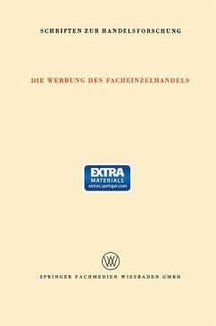 Die Werbung des Facheinzelhandels - Klein-Blenkers, Fritz; Sundhoff, E.